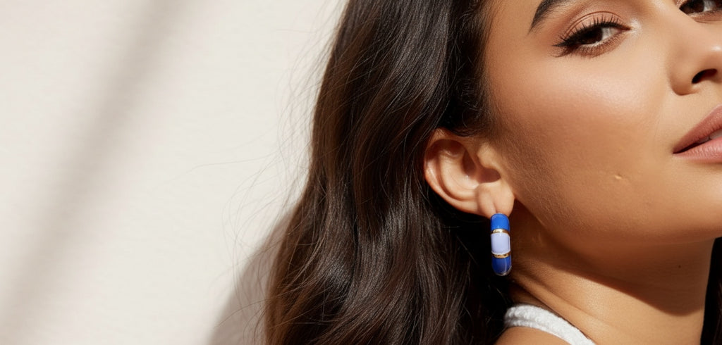Blue & Baby Blue Hoops