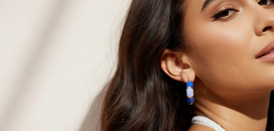 Blue & Baby Blue Hoops