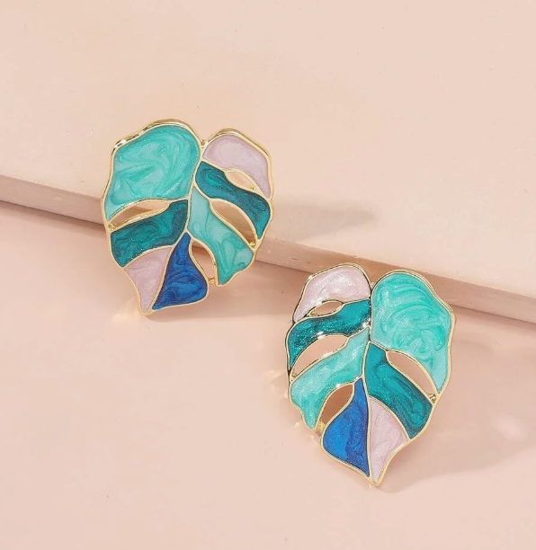 Delicious Monster Colourful Enamel Studs