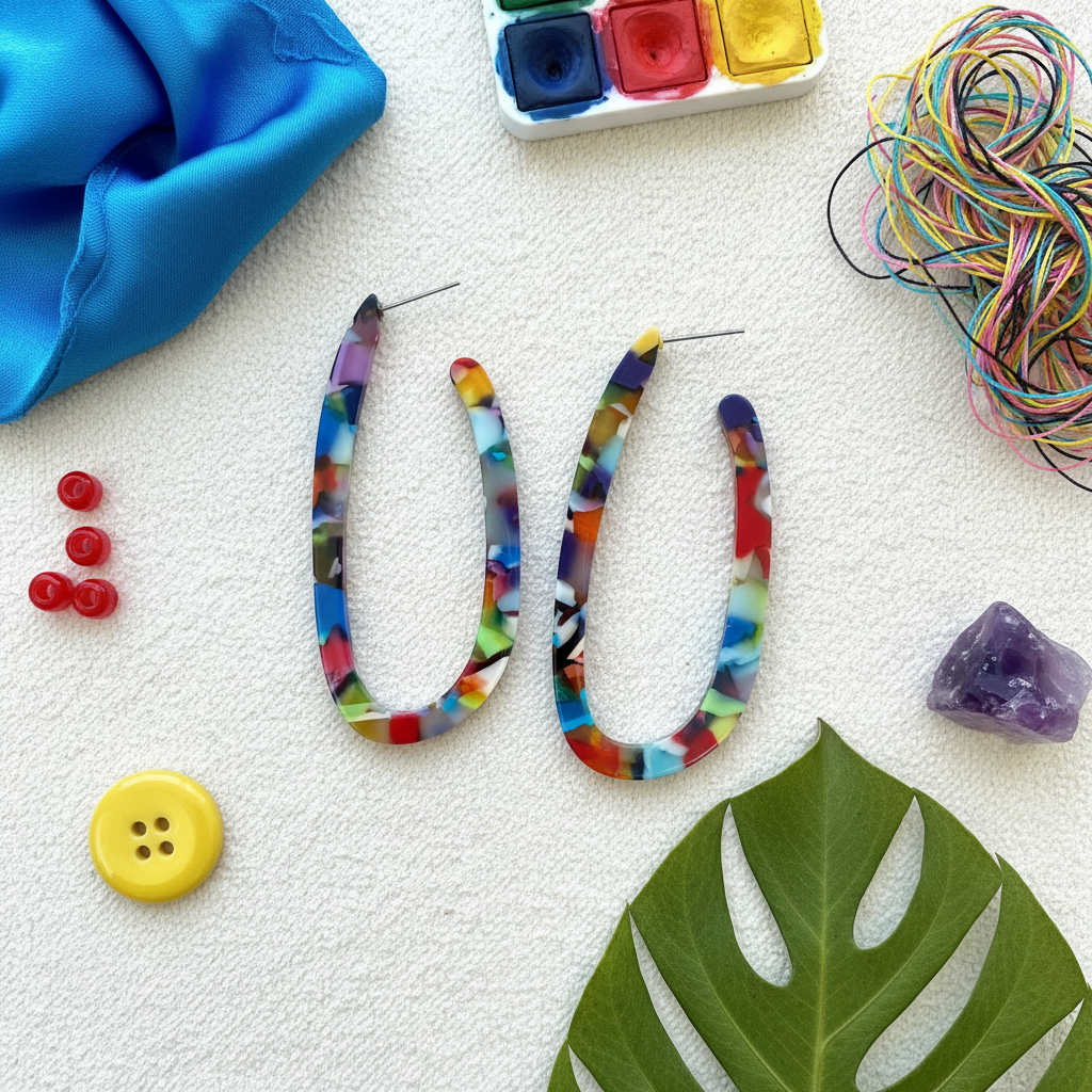 Carnival Loop Earrings