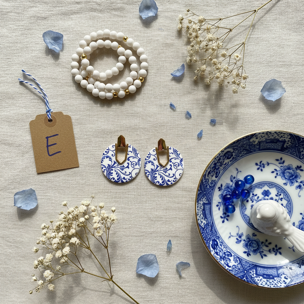 Grecian Porcelain Blossoms